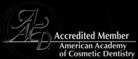 Accredited member of the American Academy of Cosmetic Dentistry (AACD)